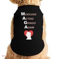 Mexicans Acting Gringo Again Maga Love Trump Doggie Tank thumb 0