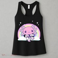 Martial Arts Girl Axolotl - Kawaii Karate, Jujutsu, Judo Women's Tank Top thumb 3