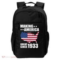 Making America Great Since 1933 Birthday Backpack thumb 0
