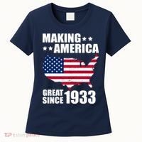 Making America Great Since 1933 Birthday Women's T-Shirt thumb 0