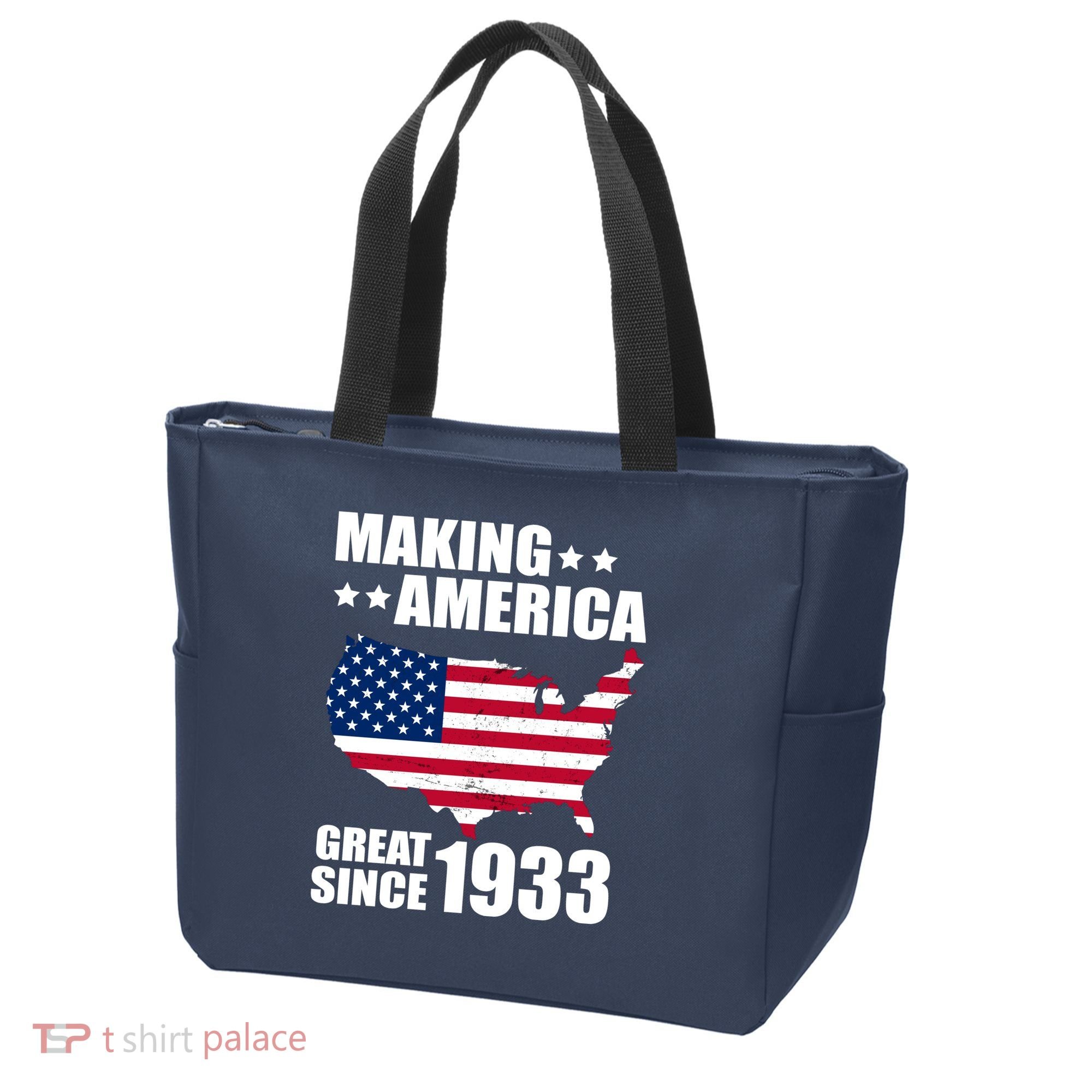 Making America Great Since 1933 Birthday Tote Bag