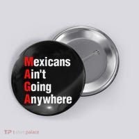 Mexicans AinT Going Anywhere Mexico Immigrates Funny Button thumb 0