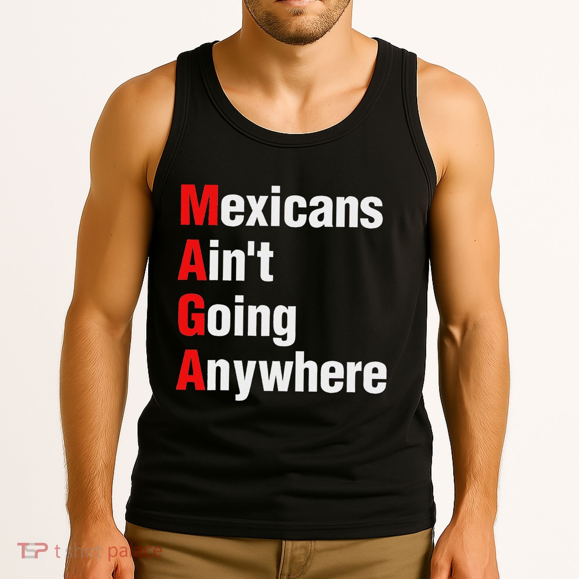 Mexicans AinT Going Anywhere Mexico Immigrates Funny Tank Top