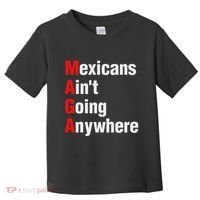 Mexicans AinT Going Anywhere Mexico Immigrates Funny Toddler T-Shirt thumb 0