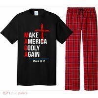 Make America Godly Again Psalm 33 12 Pajama Set thumb 0