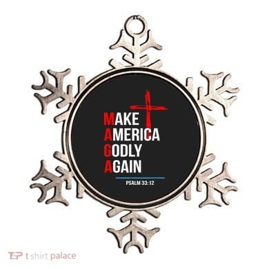 Make America Godly Again Psalm 33 12 Ornament