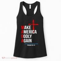 Make America Godly Again Psalm 33 12 Women's Tank Top thumb 0