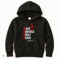 Make America Godly Again Psalm 33 12 Kids Hoodie thumb 0