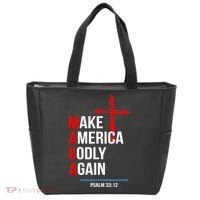 Make America Godly Again Psalm 33 12 Tote Bag thumb 0