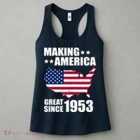 Making America Great Since 1953 Birthday Women's Tank Top thumb 3