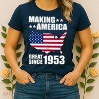 Making America Great Since 1953 Birthday Women's T-Shirt thumb 2
