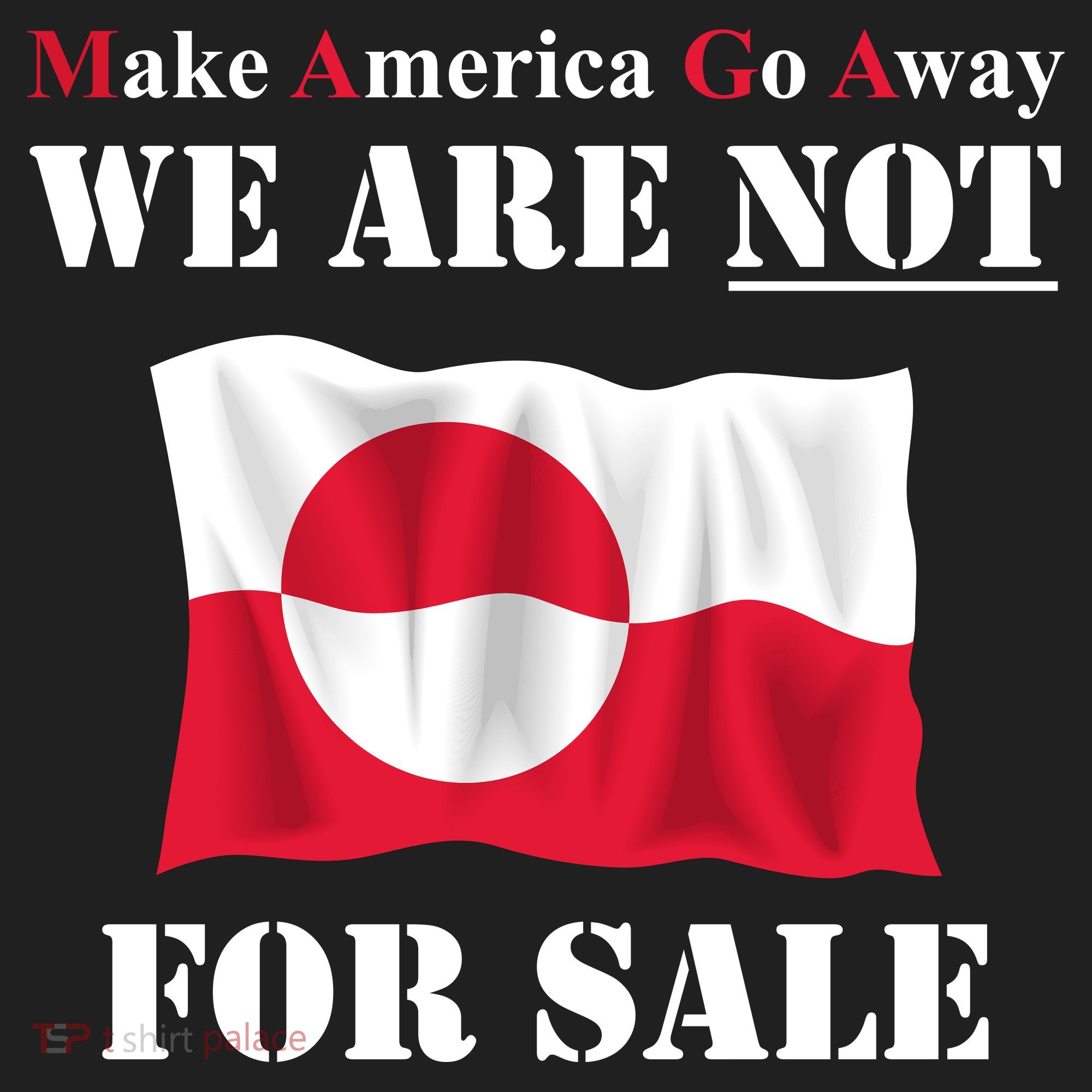 Make America Go Away Greenland Not For Women's Sweatshirt