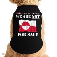 Make America Go Away Greenland Not For Doggie Tank thumb 0