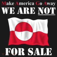 Make America Go Away Greenland Not For Women's Hoodie thumb 2