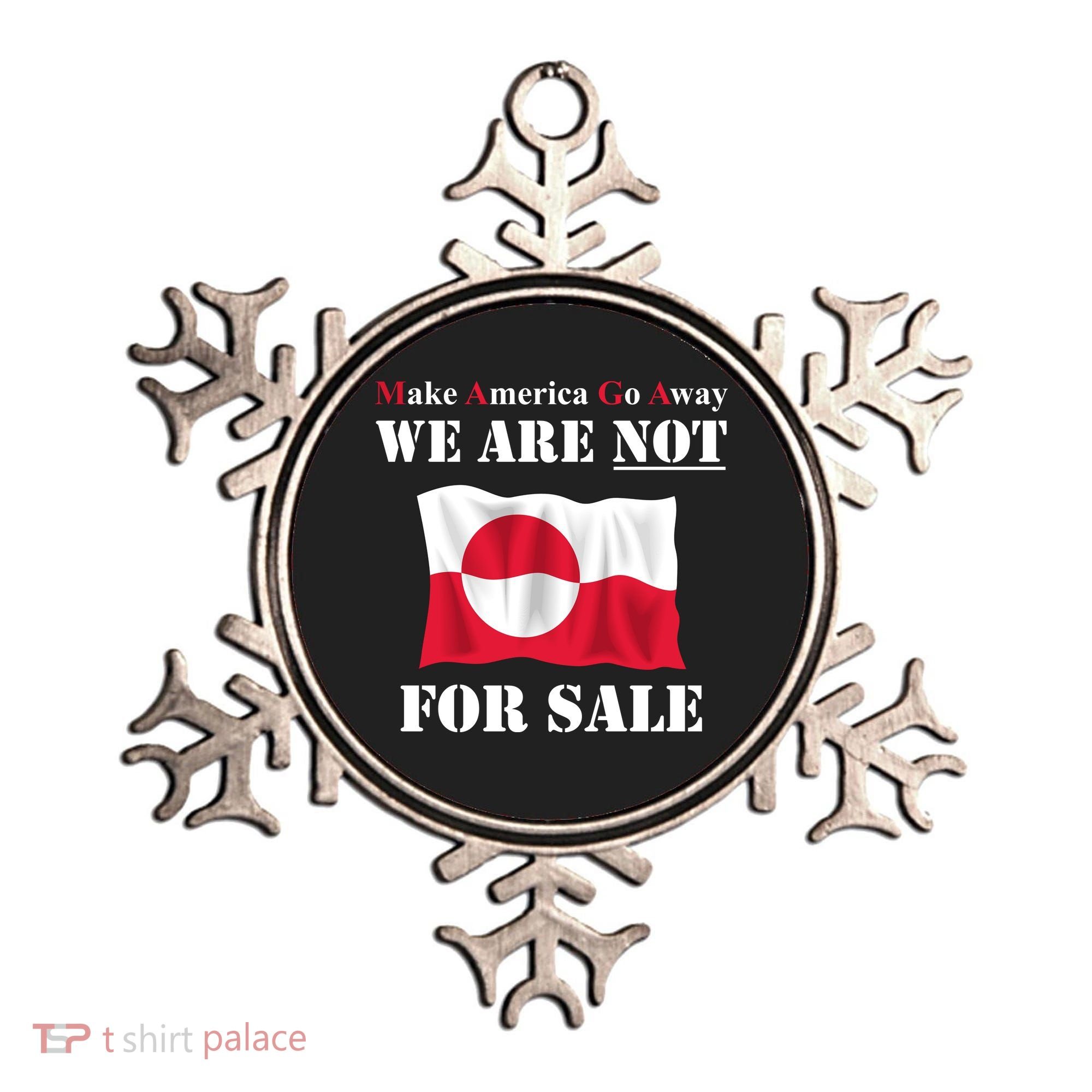 Make America Go Away Greenland Not For Ornament