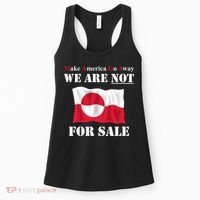 Make America Go Away Greenland Not For Women's Tank Top thumb 0