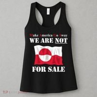 Make America Go Away Greenland Not For Women's Tank Top thumb 3