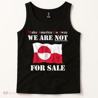 Make America Go Away Greenland Not For Tank Top thumb 2