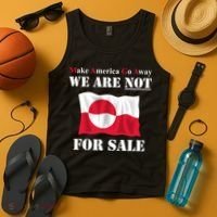 Make America Go Away Greenland Not For Tank Top thumb 4
