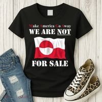 Make America Go Away Greenland Not For Women's T-Shirt thumb 3