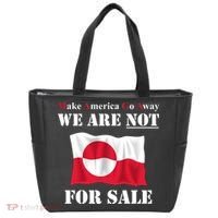 Make America Go Away Greenland Not For Tote Bag thumb 0