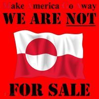 Make America Go Away Greenland Not For Santa Hat thumb 1