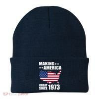 Making America Great Since 1973 Birthday Beanie thumb 0