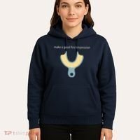 Make A Good First Dental Impression Funny Dentist Hoodie thumb 5