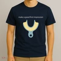 Make A Good First Dental Impression Funny Dentist T-Shirt thumb 3