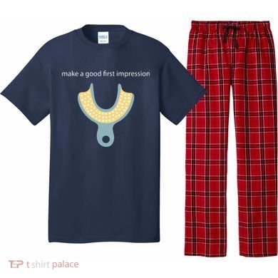 Make A Good First Dental Impression Funny Dentist Pajama Set