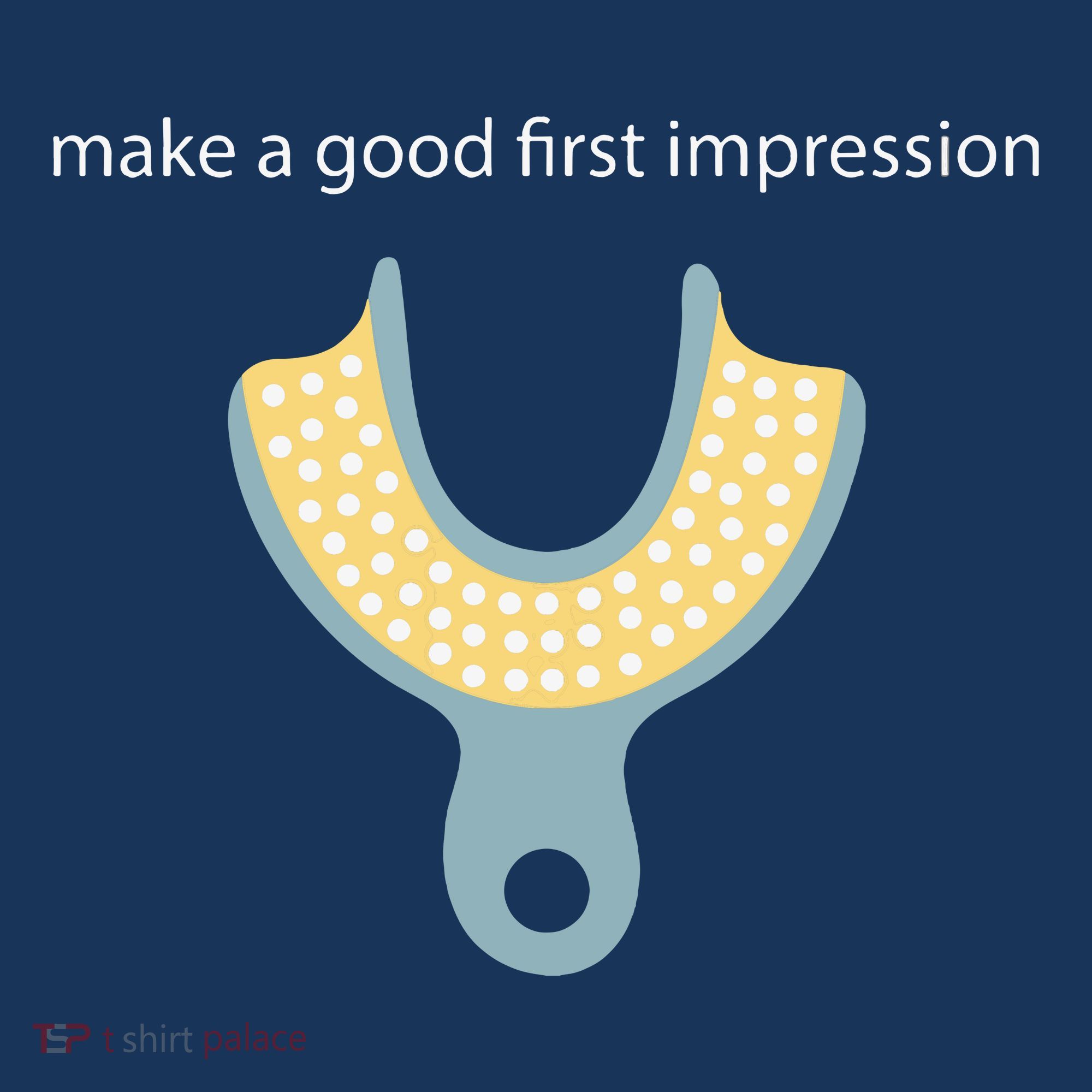 Make A Good First Dental Impression Funny Dentist Mousepad