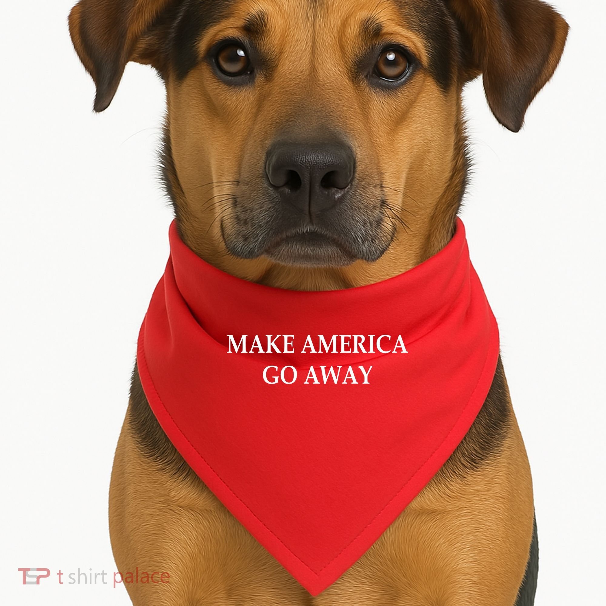 Make America Go Away USA-Made Doggie Bandana
