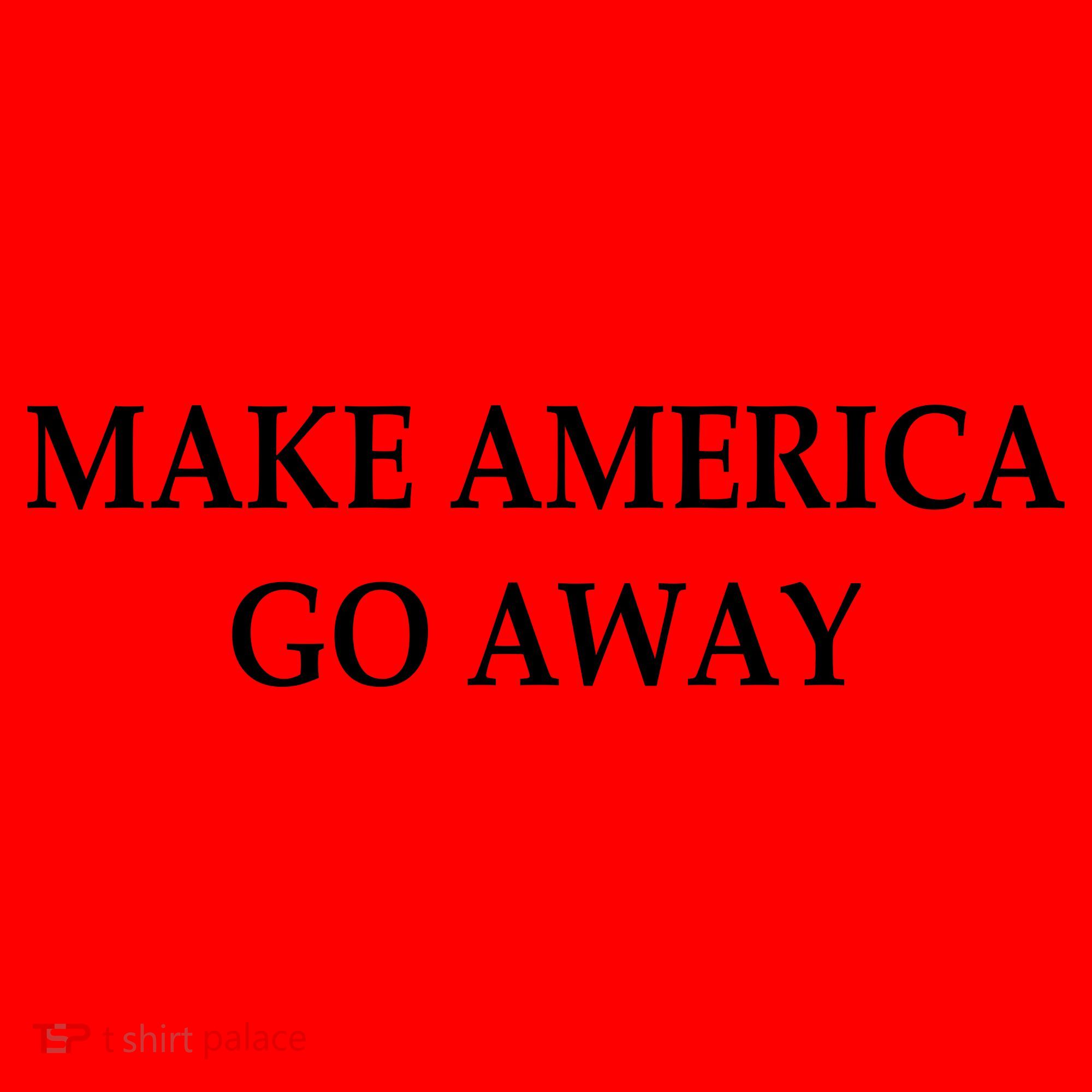 Make America Go Away Santa Hat