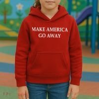 Make America Go Away Kids Hoodie thumb 3