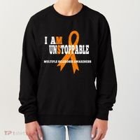Ms Awareness Gift I Am Unstoppable Ms Gift Women's Sweatshirt thumb 0