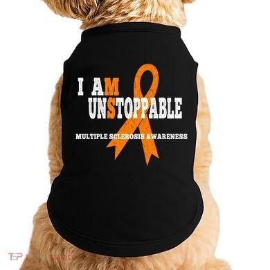 Ms Awareness Gift I Am Unstoppable Ms Gift Doggie Tank