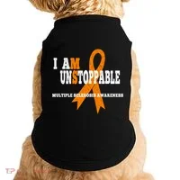 Ms Awareness Gift I Am Unstoppable Ms Gift Doggie Tank thumb 0