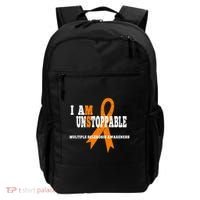 Ms Awareness Gift I Am Unstoppable Ms Gift Backpack thumb 0