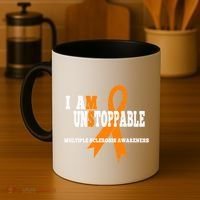 Ms Awareness Gift I Am Unstoppable Ms Gift Coffee Mug thumb 4