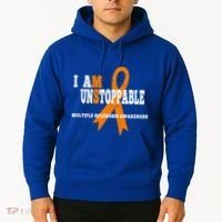 Ms Awareness Gift I Am Unstoppable Ms Gift Hoodie thumb 2