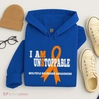 Ms Awareness Gift I Am Unstoppable Ms Gift Hoodie thumb 4