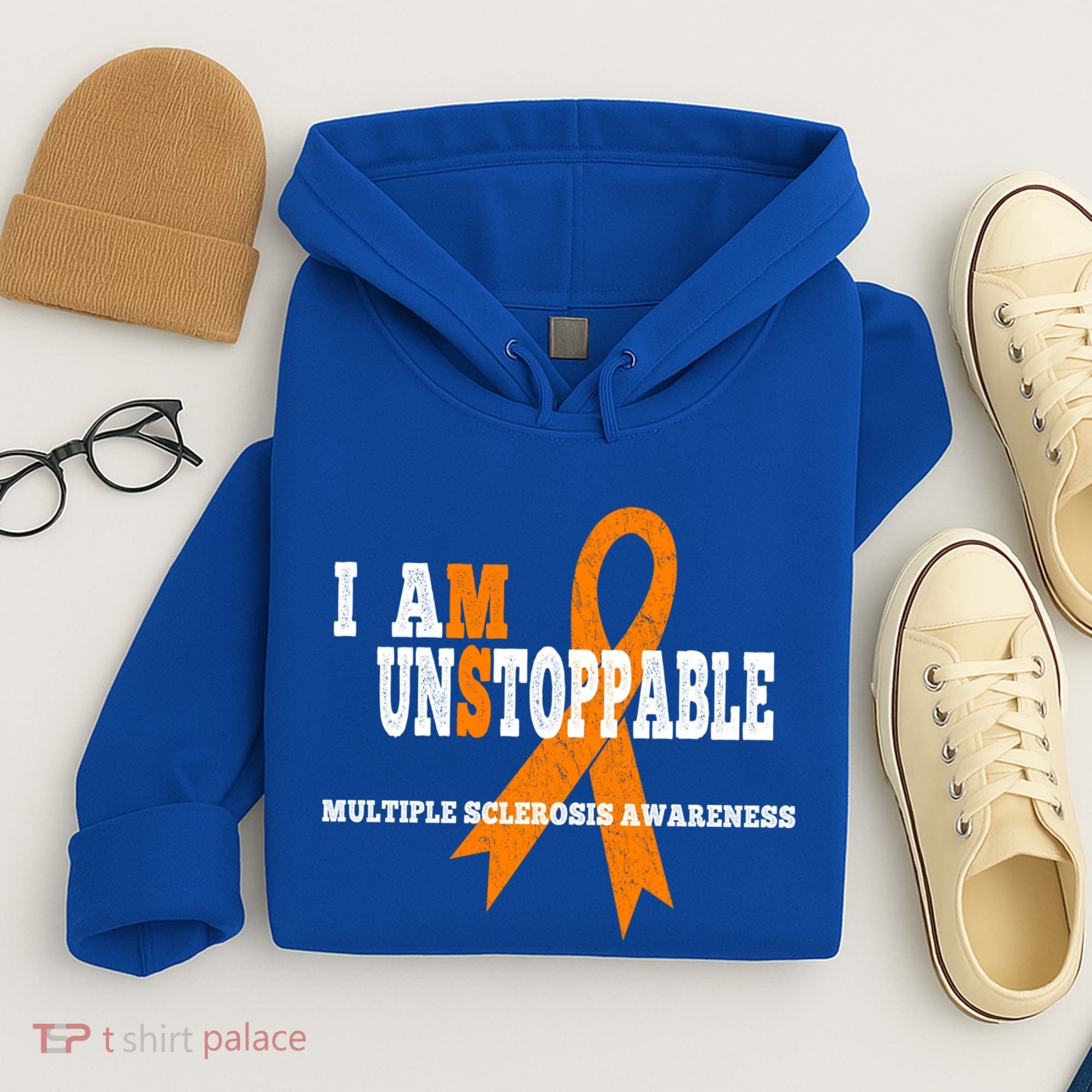 Ms Awareness Gift I Am Unstoppable Ms Gift Hoodie