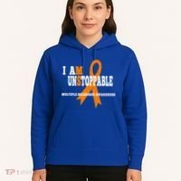 Ms Awareness Gift I Am Unstoppable Ms Gift Hoodie thumb 5