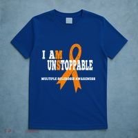 Ms Awareness Gift I Am Unstoppable Ms Gift T-Shirt thumb 5