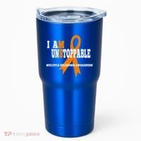 Ms Awareness Gift I Am Unstoppable Ms Gift Tumbler thumb 0