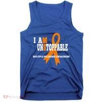 Ms Awareness Gift I Am Unstoppable Ms Gift Tank Top thumb 0