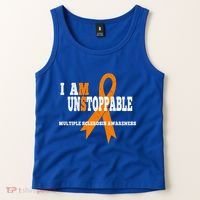 Ms Awareness Gift I Am Unstoppable Ms Gift Tank Top thumb 2