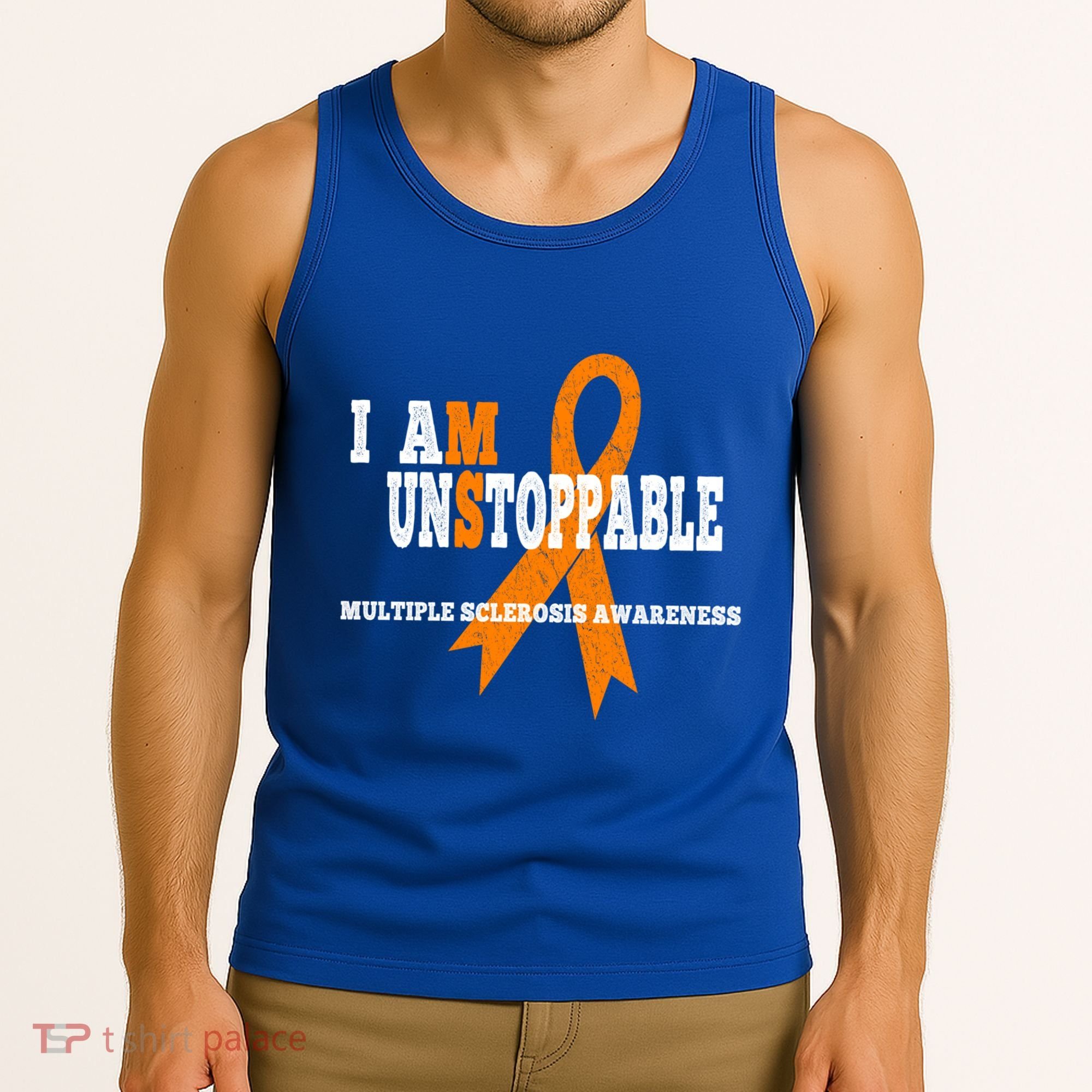 Ms Awareness Gift I Am Unstoppable Ms Gift Tank Top
