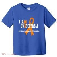 Ms Awareness Gift I Am Unstoppable Ms Gift Toddler T-Shirt thumb 0