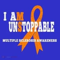Ms Awareness Gift I Am Unstoppable Ms Gift Women's Long Sleeve Shirt thumb 2